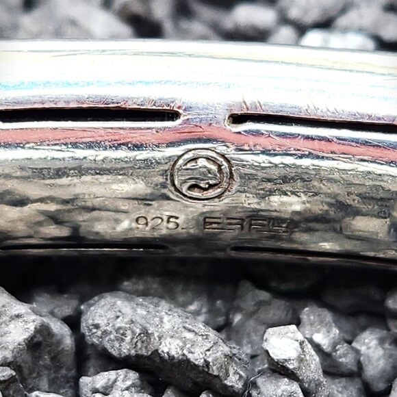 Effy Mens Black Spinel & Leather Bracelet - Picture 4 of 5